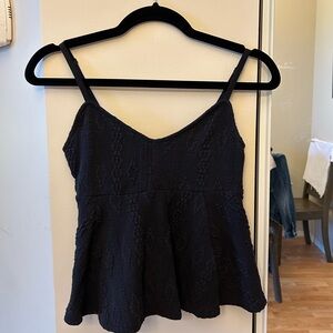Kimchi Blue black tank top